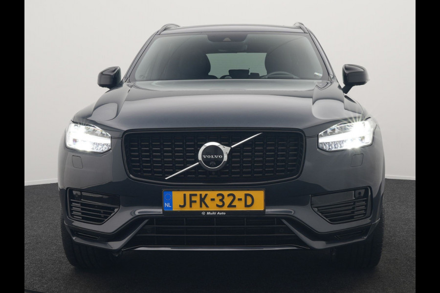 Volvo XC90 T8 Recharge AWD R-Design 7-Persoons Long Range Plug In Hybrid 456pk Dealer O.H. PHEV | Panodak | Head Up | 360 Camera | Adaptive Cruise | Lederen Sportstoelen Ventilatie & Memory | Bowers & Wilkins | Navigatie | Blis | DAB |
