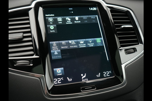 Volvo XC90 T8 Recharge AWD R-Design 7-Persoons Long Range Plug In Hybrid 456pk Dealer O.H. PHEV | Panodak | Head Up | 360 Camera | Adaptive Cruise | Lederen Sportstoelen Ventilatie & Memory | Bowers & Wilkins | Navigatie | Blis | DAB |