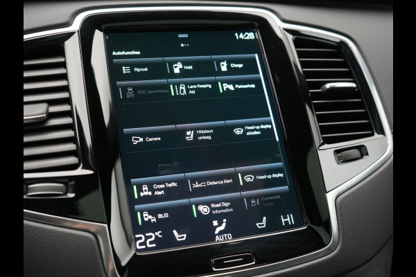 Volvo XC90 T8 Recharge AWD R-Design 7-Persoons Long Range Plug In Hybrid 456pk Dealer O.H. PHEV | Panodak | Head Up | 360 Camera | Adaptive Cruise | Lederen Sportstoelen Ventilatie & Memory | Bowers & Wilkins | Navigatie | Blis | DAB |