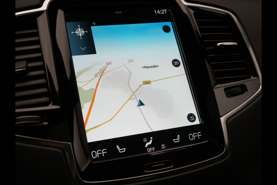 Volvo XC90 T8 Recharge AWD R-Design 7-Persoons Long Range Plug In Hybrid 456pk Dealer O.H. PHEV | Panodak | Head Up | 360 Camera | Adaptive Cruise | Lederen Sportstoelen Ventilatie & Memory | Bowers & Wilkins | Navigatie | Blis | DAB |