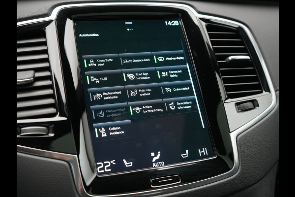 Volvo XC90 T8 Recharge AWD R-Design 7-Persoons Long Range Plug In Hybrid 456pk Dealer O.H. PHEV | Panodak | Head Up | 360 Camera | Adaptive Cruise | Lederen Sportstoelen Ventilatie & Memory | Bowers & Wilkins | Navigatie | Blis | DAB |