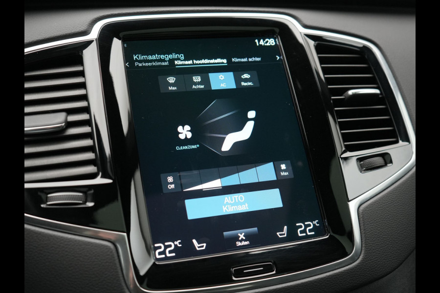 Volvo XC90 T8 Recharge AWD R-Design 7-Persoons Long Range Plug In Hybrid 456pk Dealer O.H. PHEV | Panodak | Head Up | 360 Camera | Adaptive Cruise | Lederen Sportstoelen Ventilatie & Memory | Bowers & Wilkins | Navigatie | Blis | DAB |