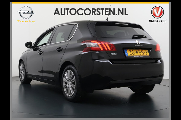 Peugeot 308 T 111PK Pano-Dak Navi Ecc Apple Carplay Android Auto Pdc Cruise Control Blue Premium Lmv 16" Connected Apps Bluetooth Led Distributieriem vervangen bij 93.000 km ! Origineel Nederlandse Auto