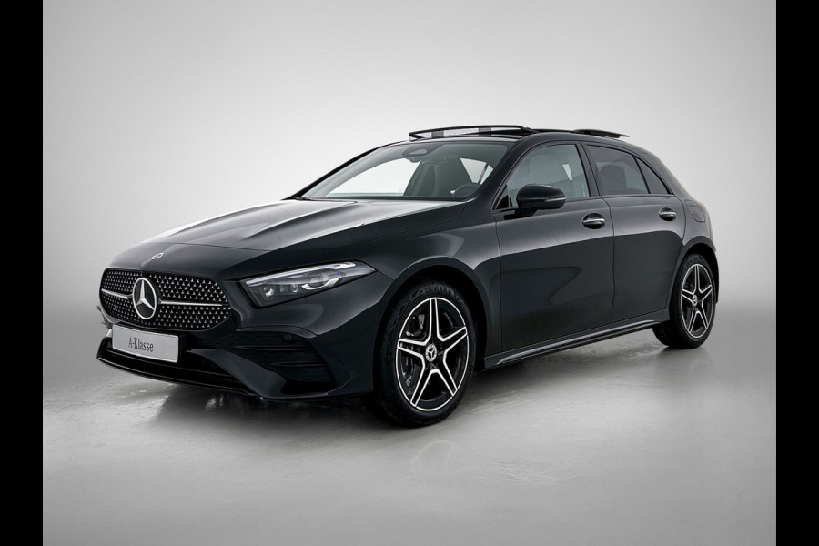 Mercedes-Benz A-Klasse 250 e Business Solution AMG | Nightpakket | Stoelverwarming vooraan | Smartphone-integratie | Panoramaschuifdak | Multibeam LED | Extra USB-poorten | KEYLESS GO |