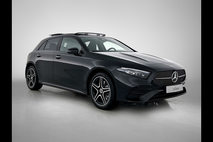 Mercedes-Benz A-Klasse 250 e Business Solution AMG | Nightpakket | Stoelverwarming vooraan | Smartphone-integratie | Panoramaschuifdak | Multibeam LED | Extra USB-poorten | KEYLESS GO |