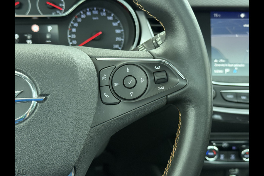 Opel Crossland X T 111PK AUT-6 Pano-Dak Pdc Trekhaak Navi Ecc HUD Apple Carplay Android Auto 360°Camera Bord-Herkenning Head-Up Display Innovatio AGR-Comfort Stoelen Lmv Cruise Control Isofix DAB+ Bluetooth Lane Assist Led Head-Up-Display Super-compleet Origineel Nederlandse Auto Distributieriem is vervangen!