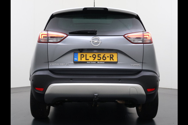 Opel Crossland X T 111PK AUT-6 Pano-Dak Pdc Trekhaak Navi Ecc HUD Apple Carplay Android Auto 360°Camera Bord-Herkenning Head-Up Display Innovatio AGR-Comfort Stoelen Lmv Cruise Control Isofix DAB+ Bluetooth Lane Assist Led Head-Up-Display Super-compleet Origineel Nederlandse Auto Distributieriem is vervangen!