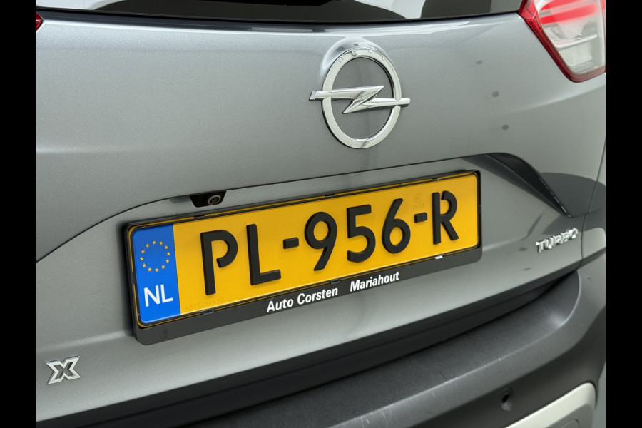 Opel Crossland X T 111PK AUT-6 Pano-Dak Pdc Trekhaak Navi Ecc HUD Apple Carplay Android Auto 360°Camera Bord-Herkenning Head-Up Display Innovatio AGR-Comfort Stoelen Lmv Cruise Control Isofix DAB+ Bluetooth Lane Assist Led Head-Up-Display Super-compleet Origineel Nederlandse Auto Distributieriem is vervangen!