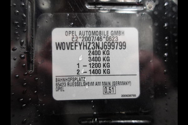 Opel Combo 1.5D 130PK L2H1 Edition Automaat Airco Bluetooh Navi Camera Parkeersensoren 2 Zits