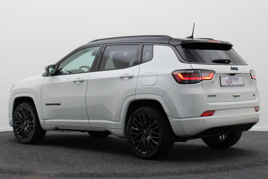 Jeep Compass 4xe 240 Plug-in Hybrid Electric S Leer, Memory, Stoelkoeling, Camera, ACC, Apple Carplay, 19"