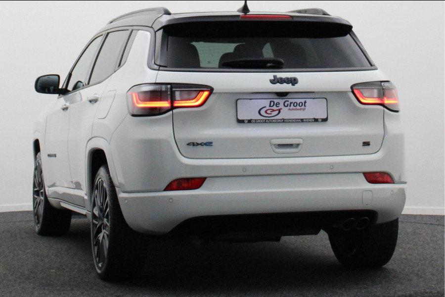 Jeep Compass 4xe 240 Plug-in Hybrid Electric S Leer, Memory, Stoelkoeling, Camera, ACC, Apple Carplay, 19"