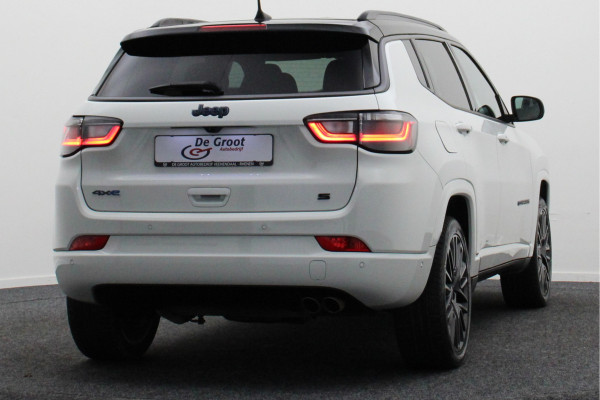 Jeep Compass 4xe 240 Plug-in Hybrid Electric S Leer, Memory, Stoelkoeling, Camera, ACC, Apple Carplay, 19"