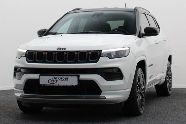 Jeep Compass 4xe 240 Plug-in Hybrid Electric S Leer, Memory, Stoelkoeling, Camera, ACC, Apple Carplay, 19"