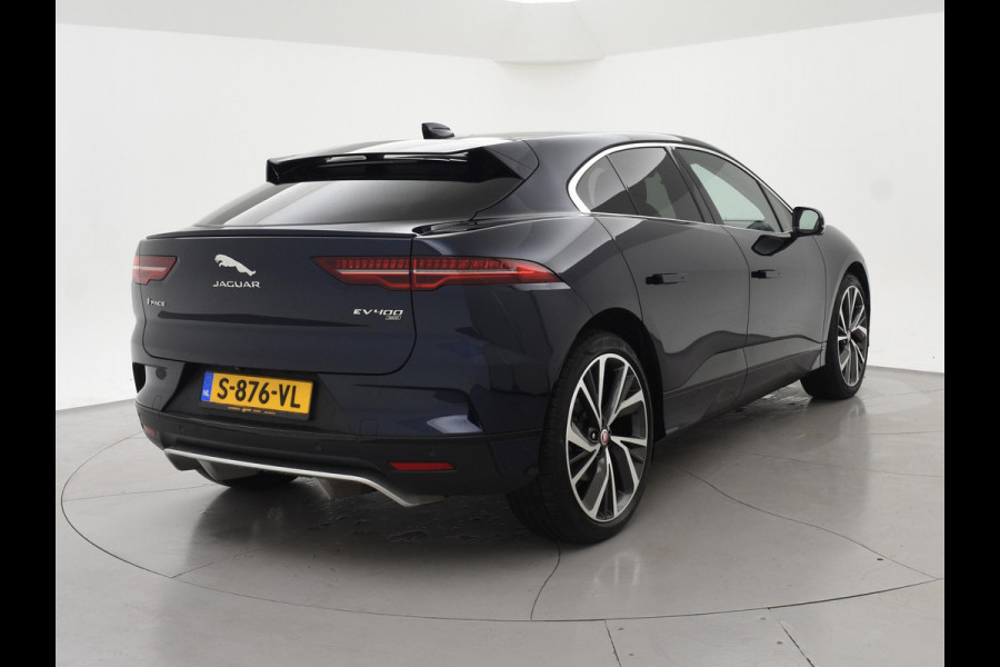 Jaguar I-PACE EV400 HSE 90 kWh *PORTOFINO BLUE* + 22 INCH | LUCHTVERING | PANORAMA | 360 CAMERA | STOELVENTILATIE