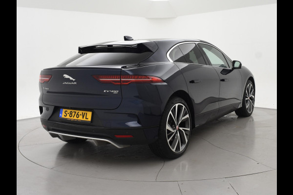 Jaguar I-PACE EV400 HSE 90 kWh *PORTOFINO BLUE* + 22 INCH | LUCHTVERING | PANORAMA | 360 CAMERA | STOELVENTILATIE
