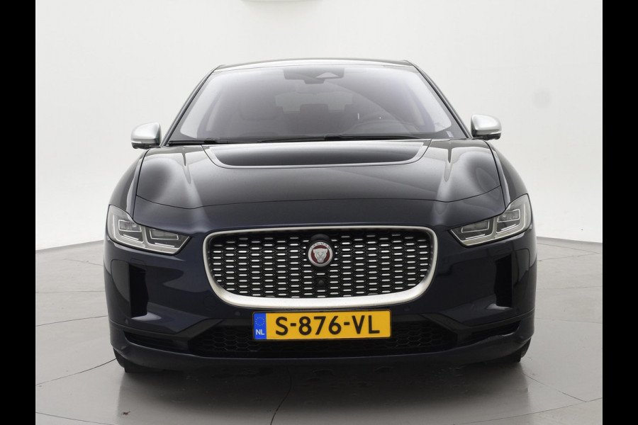 Jaguar I-PACE EV400 HSE 90 kWh *PORTOFINO BLUE* + 22 INCH | LUCHTVERING | PANORAMA | 360 CAMERA | STOELVENTILATIE