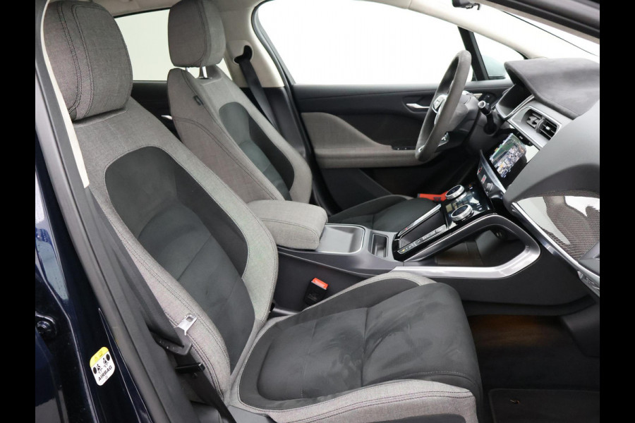 Jaguar I-PACE EV400 HSE 90 kWh *PORTOFINO BLUE* + 22 INCH | LUCHTVERING | PANORAMA | 360 CAMERA | STOELVENTILATIE