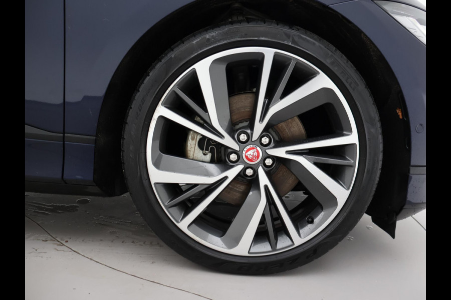 Jaguar I-PACE EV400 HSE 90 kWh *PORTOFINO BLUE* + 22 INCH | LUCHTVERING | PANORAMA | 360 CAMERA | STOELVENTILATIE