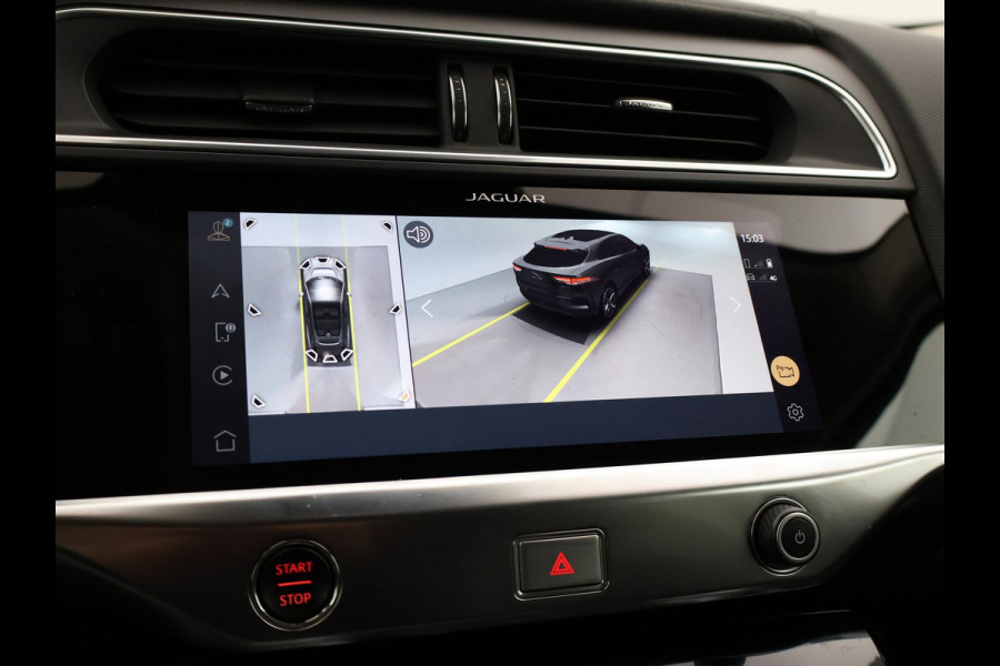 Jaguar I-PACE EV400 HSE 90 kWh *PORTOFINO BLUE* + 22 INCH | LUCHTVERING | PANORAMA | 360 CAMERA | STOELVENTILATIE