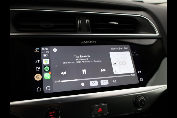 Jaguar I-PACE EV400 HSE 90 kWh *PORTOFINO BLUE* + 22 INCH | LUCHTVERING | PANORAMA | 360 CAMERA | STOELVENTILATIE