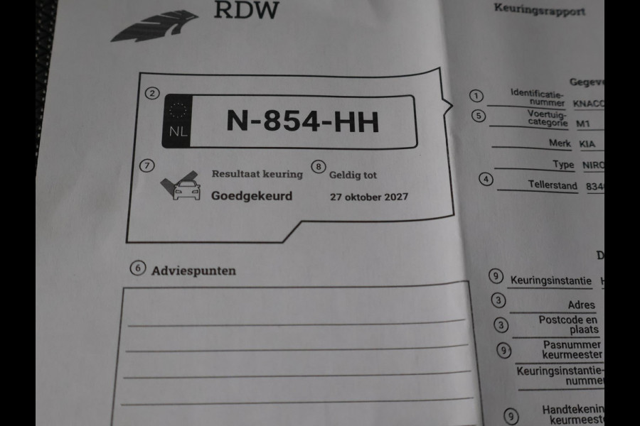 Kia e-Niro DYNAMICPLUSLINE 64 kWh + SCHUIFDAK | CARPLAY | CAMERA | STOEL/STUUURWIELVERW.