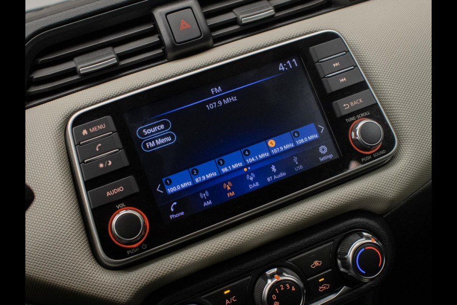 Nissan Micra 1.0 IG-T Acenta Sport (APPLE CARPLAY,BLUETOOTH,CLIMATE,CRUISE,LED,DAB,BLACKPACK,SPORTSTOELEN,NETTE STAAT)