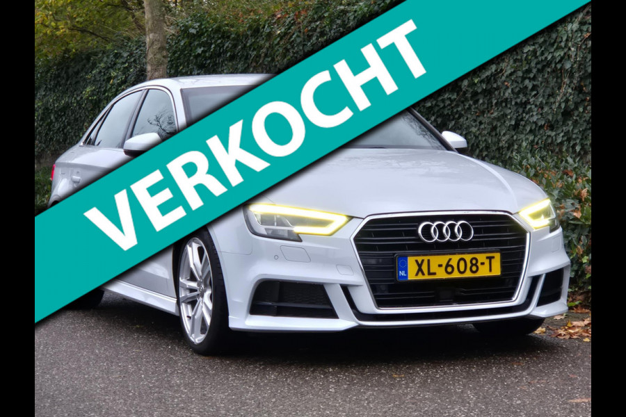 Audi A3 3x 1e eig. S Line Edition Massage Android CarPlay Apple Virtual dash Adaptieve Cruise Line Assist Navi NAP 1.5 TFSI Sport