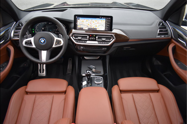 BMW X3 xDrive30e M-Sport Pakket 292 Pk Pano Tartufo Leder Individual HUD Memory Laser 20 Inch