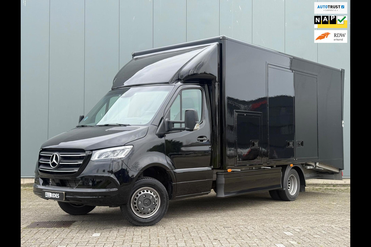 Mercedes-Benz Sprinter 519 | Oprijwagen | Autoambulance | gesloten cabine | Led | ACC | Autotransporter