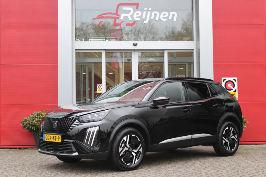Peugeot 2008 1.2 Hybrid 145PK GT | DRAADLOZE APPLE CARPLAY/ANDROID AUTO | ACHTERUITRIJ CAMERA | KEYLESS ENTRY/START | PARKEERSENSOREN VOOR EN ACHTER | FULL LED KOPLAMPEN | CRUISE CONTROL | DAB+ RADIO | LICHTMETALEN VELGEN 17" | DRAADLOZE TELEFOONLADER |