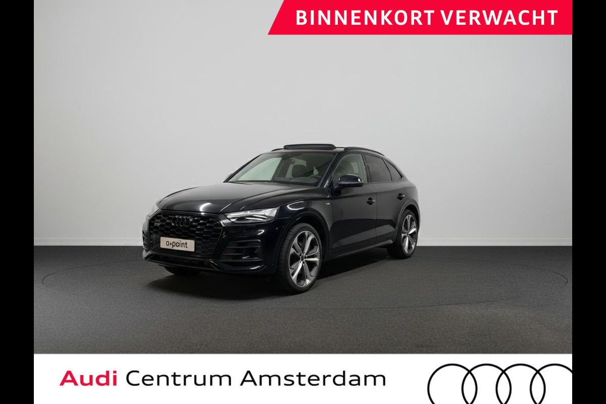 Audi Q5 Sportback 55 TFSI e S edition Competition 367pk | Komt half december binnen | Panoramdak | Head Up Display | Luchtvering | B&O Audio | Verwarmbare voorstoelen | Trekhaak