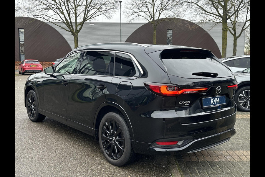 Mazda CX-80 2.5 e-SkyActiv PHEV Homura Plus VAN: €59.900,- VOOR: €55.877,- UW EINDEJAARSVOORDEEL: €4.023,- 3 FASE | MEGA VOL! | 7 PERSOONS | 6jr fabrieks garantie!