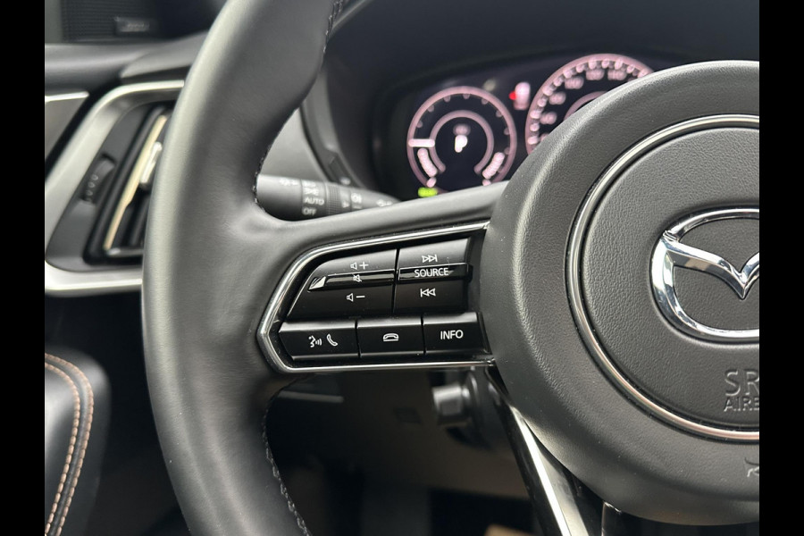 Mazda CX-80 2.5 e-SkyActiv PHEV Homura Plus VAN: €59.900,- VOOR: €55.877,- UW EINDEJAARSVOORDEEL: €4.023,- 3 FASE | MEGA VOL! | 7 PERSOONS | 6jr fabrieks garantie!