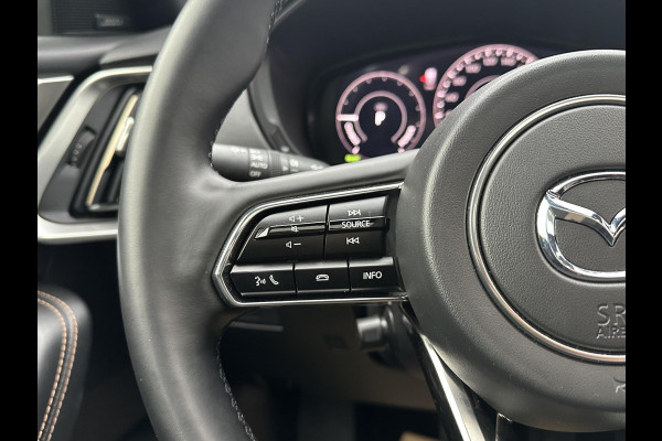 Mazda CX-80 2.5 e-SkyActiv PHEV Homura Plus VAN: €59.900,- VOOR: €55.877,- UW EINDEJAARSVOORDEEL: €4.023,- 3 FASE | MEGA VOL! | 7 PERSOONS | 6jr fabrieks garantie!