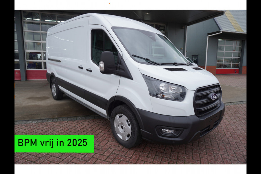 Ford Transit 350 2.0 TDCI 130PK L3H2 Trend nr. V137 | Airco | Cruise | Trekhaak | Apple cp-Android auto