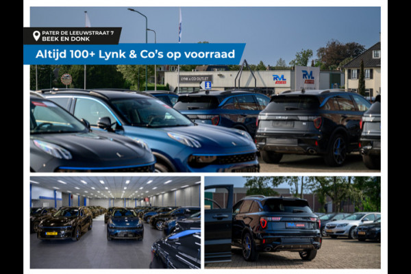 Lynk & Co 01 1.5 261PK Plug-in Hybrid *Zwarte Hemel* NL* 360° Camera Pano/dak Apple/Carplay Adaptive/Cruise