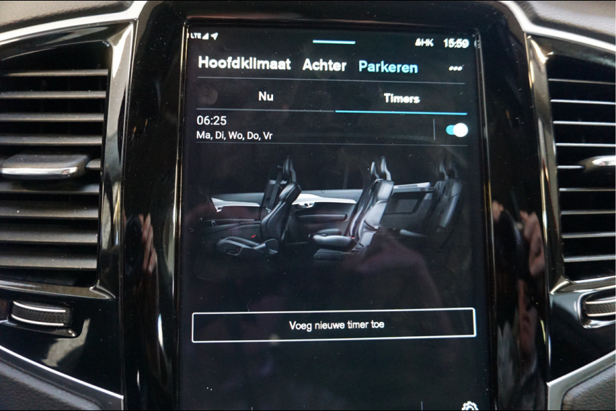 Volvo XC90 2.0 T8 Recharge AWD Ultimate Dark Luchtvering Trekhaak Incl. afleverbeurt en 12 Bovag garantie