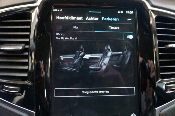 Volvo XC90 2.0 T8 Recharge AWD Ultimate Dark Luchtvering Trekhaak Incl. afleverbeurt en 12 Bovag garantie