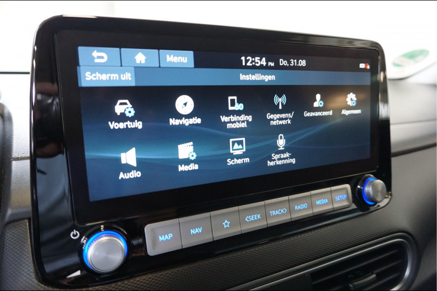 Hyundai Kona EV Style 64 kWh Navigatie, Camera, Stoel en Stuur verwarming.