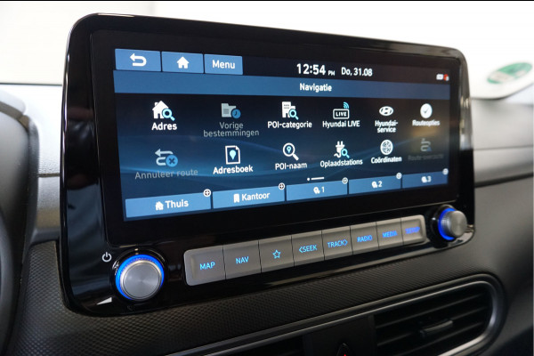 Hyundai Kona EV Style 64 kWh Navigatie, Camera, Stoel en Stuur verwarming.