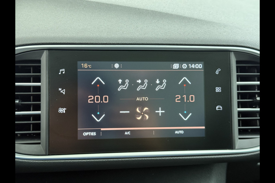 Peugeot 308 T 111PK Pano-Dak Navi Ecc Apple Carplay Android Auto Pdc Cruise Control Blue Premium Lmv 16" Connected Apps Bluetooth Led Distributieriem vervangen bij 93.000 km ! Origineel Nederlandse Auto