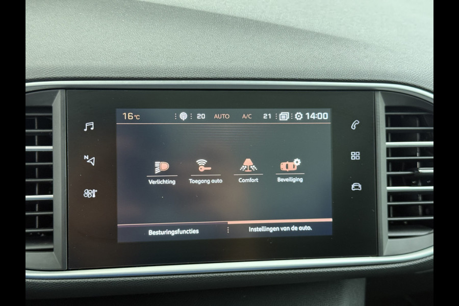 Peugeot 308 T 111PK Pano-Dak Navi Ecc Apple Carplay Android Auto Pdc Cruise Control Blue Premium Lmv 16" Connected Apps Bluetooth Led Distributieriem vervangen bij 93.000 km ! Origineel Nederlandse Auto