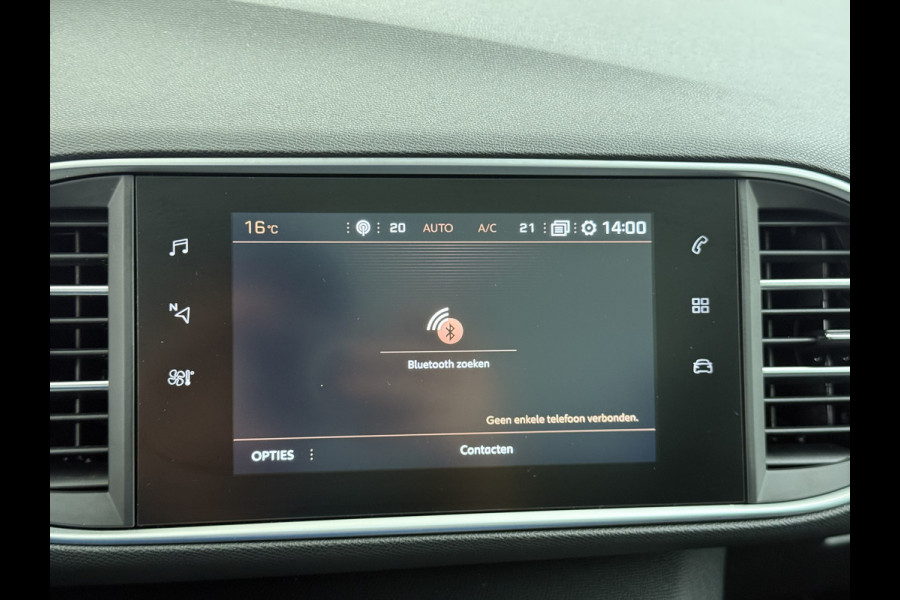 Peugeot 308 T 111PK Pano-Dak Navi Ecc Apple Carplay Android Auto Pdc Cruise Control Blue Premium Lmv 16" Connected Apps Bluetooth Led Distributieriem vervangen bij 93.000 km ! Origineel Nederlandse Auto