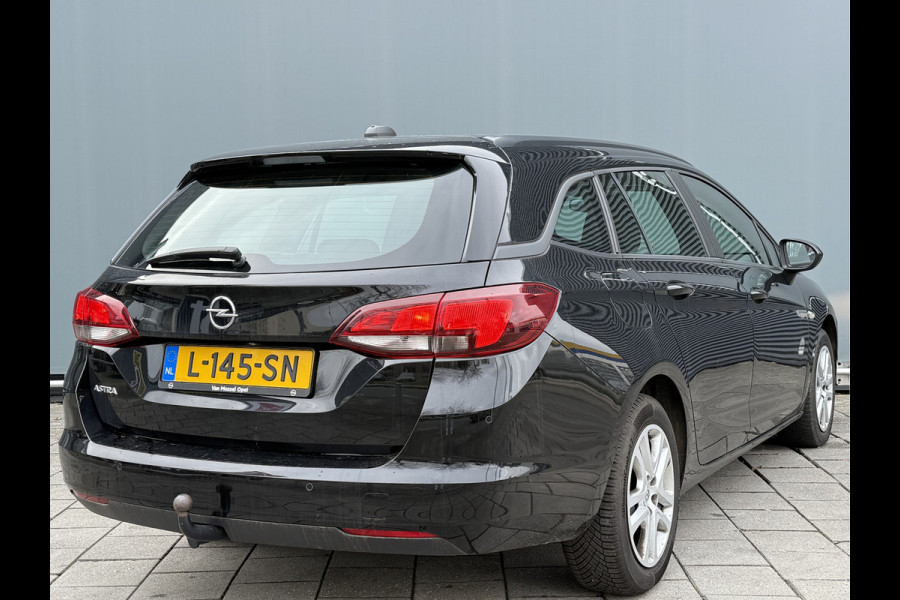 Opel Astra Sports Tourer BWJ 2021 | 1.2 131PK Edition | TREKHAAK | NAVI | CARPLAY | PDC | CRUISE | SPORTSTOELEN | AIRCO |