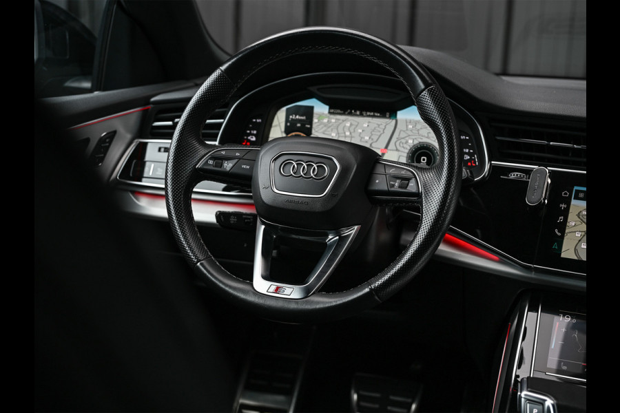 Audi Q8 60 TFSI e QUATTRO PRO LINE S COMPETITION | SUPER SPORT STOELEN | KEYLESS | B&O SOUDN | PANORAMADAK | ADAPTIVE CRUISE | NACHTZICH