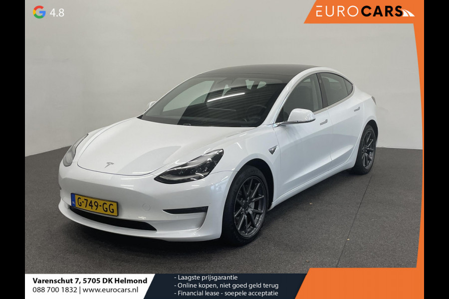 Tesla Model 3 Long Range AWD 75 kWh Panoramadak Navigatie Camera Parkeersensoren Adaptive Cruise Control Full Led Stoelverwarming Climate Control Getinte ramen Lichtmetalen velgen