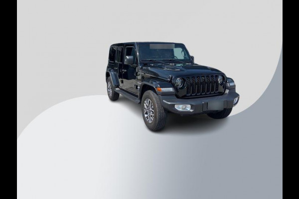 Jeep Wrangler Unlimited 4xe 380 Sahara PHEV |380pk | Leder | Stoelverwarming | Navigatie