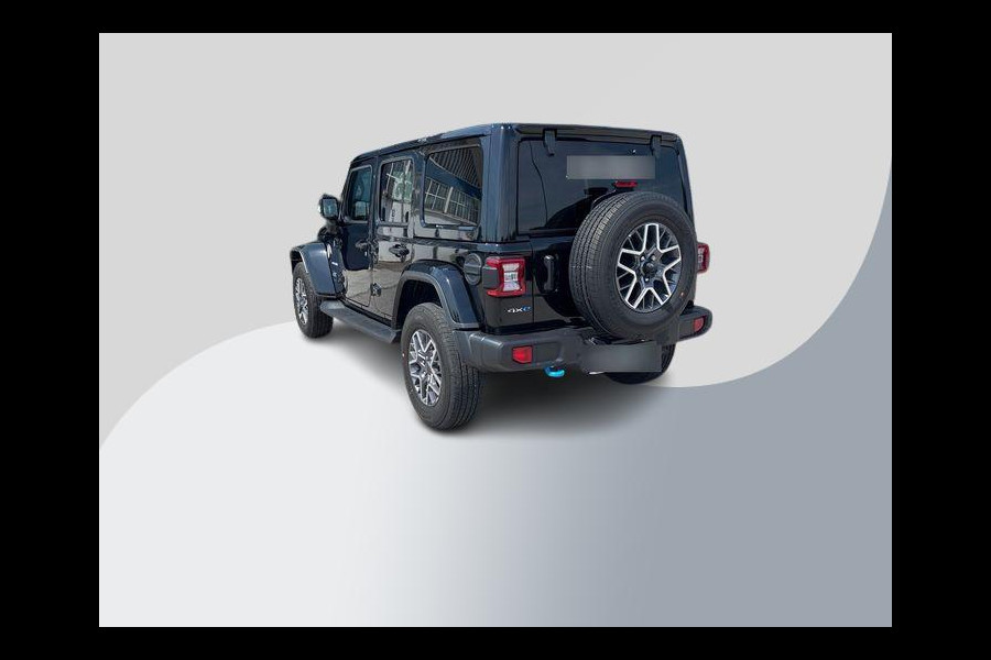 Jeep Wrangler Unlimited 4xe 380 Sahara PHEV |380pk | Leder | Stoelverwarming | Navigatie