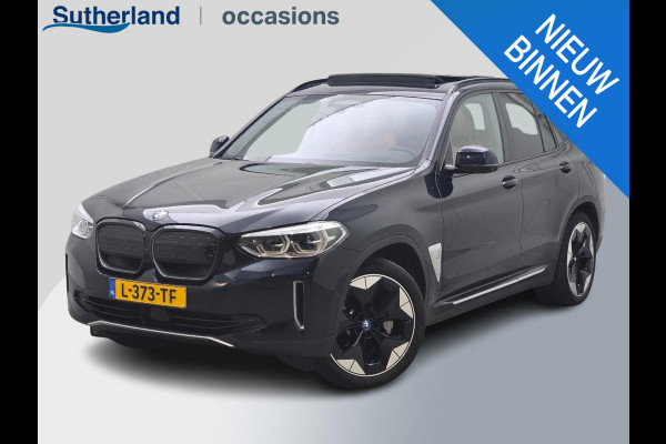 BMW iX3 High Executive 80 kWh | Panoramadak | Leder | Elektrische stoel | Stoelverwarming |  Shadow Line Pack | Camera's