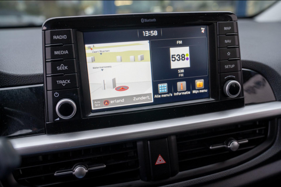 Kia Picanto 1.0 CVVT ComfortPlusLine | Prijs rijklaar incl. 12 mnd garantie | Airco Camera Carplay Lmv Navi